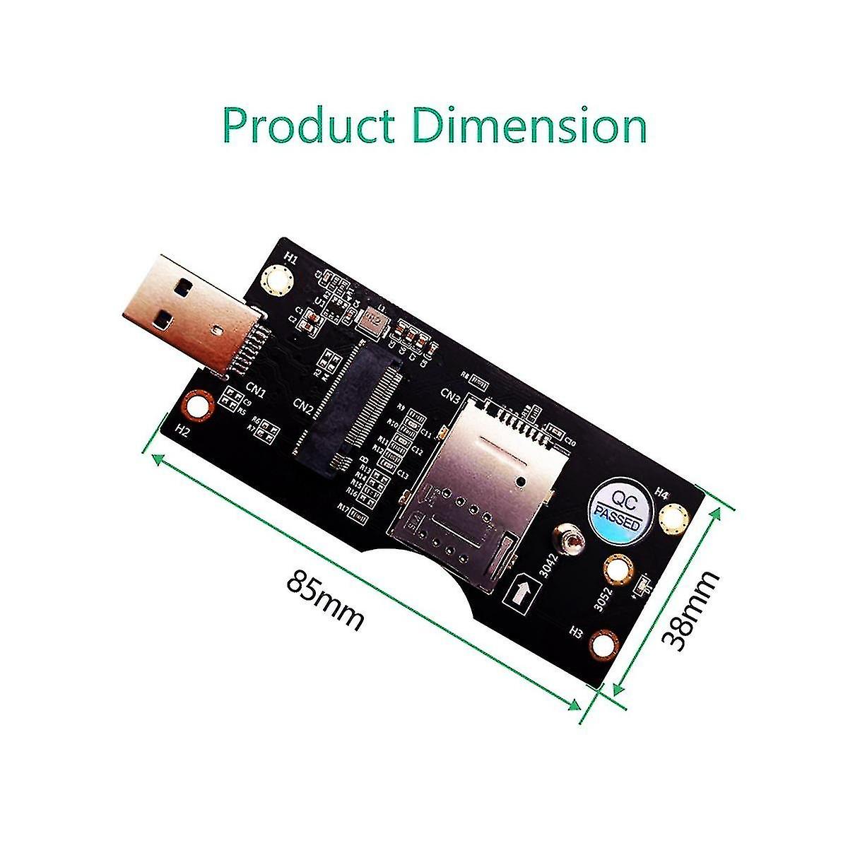Ngff Module To Sim With Usb 3.0 3g/4g/5g Module To Usb 3.0 With Sim ...
