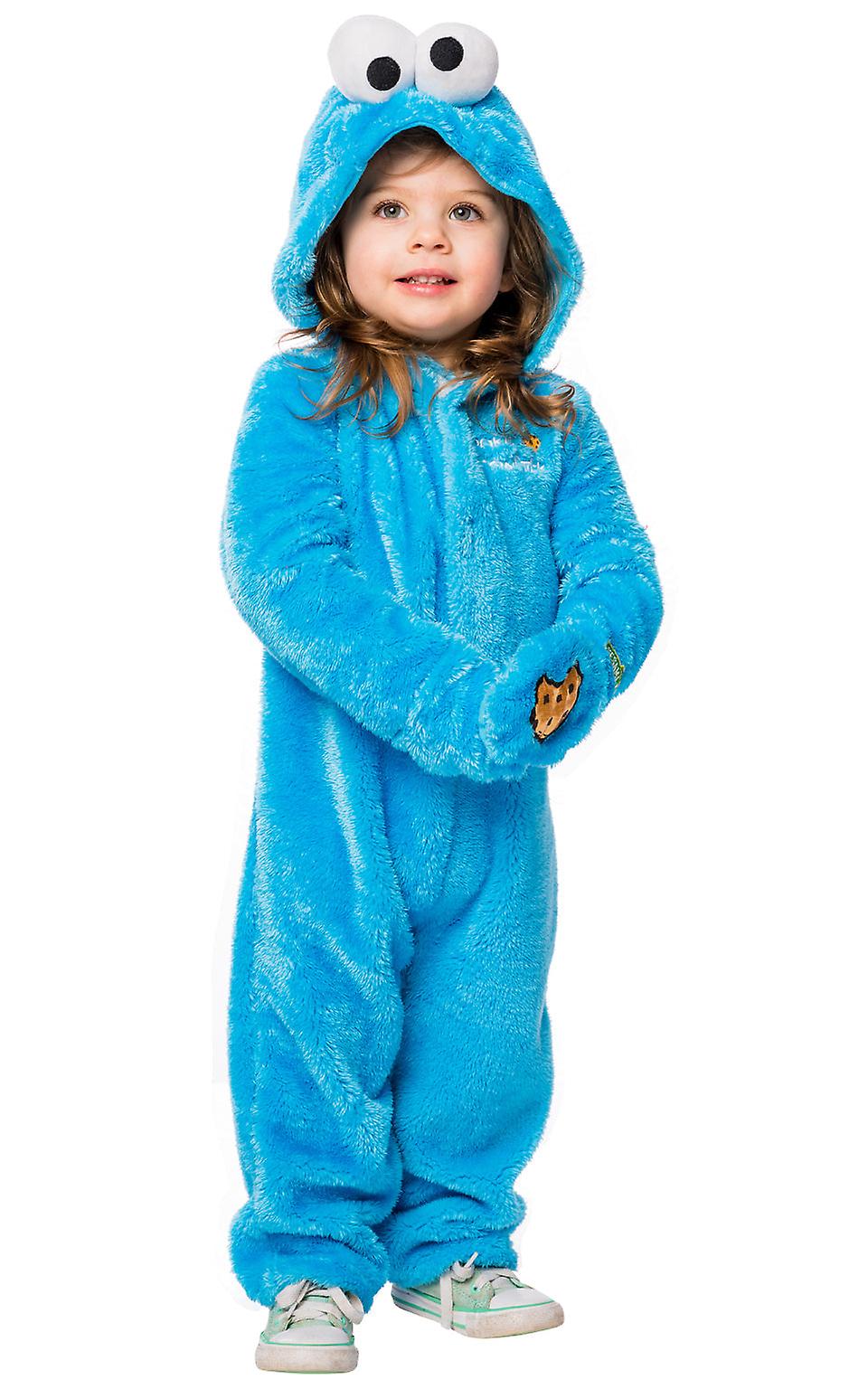 Sesam straat Cookie Monster kostuum