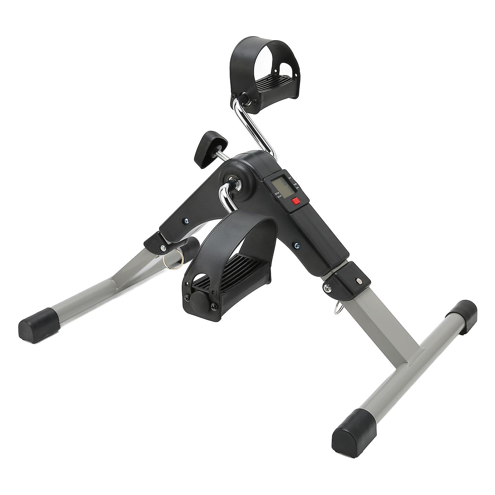 Exercise Training Bike LED Screen Legs Exercise Folding Electric Pedal Exerciser Equipment