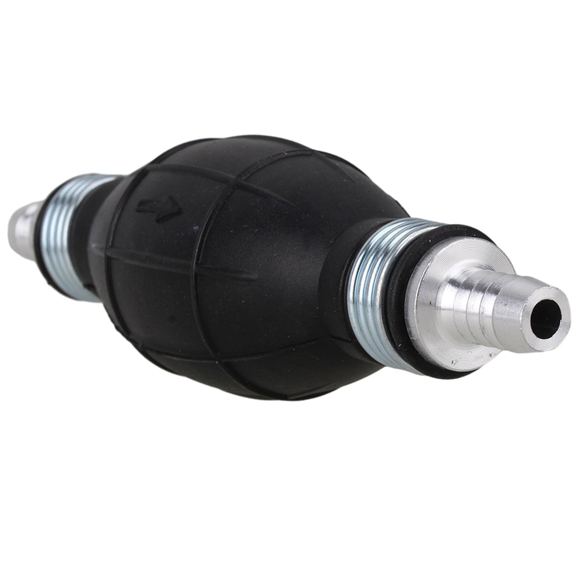 2 Pcs Rubber Fuel Transfer Vacuum Fuel Line Hand Primer Pump Bulb Type