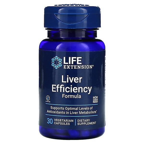 Life Extension, Liver Efficiency Formula, 30 Vegetarian Capsules