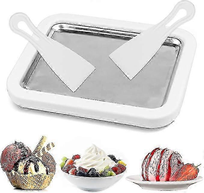 The Tray For Making Ice Cream Rolls (with 2 Cloths), Plates For Making Your Own Ice Cream Rolls, Ice Cream Machines, Ice Cream, Frozen Yogurt, Ice Cre
