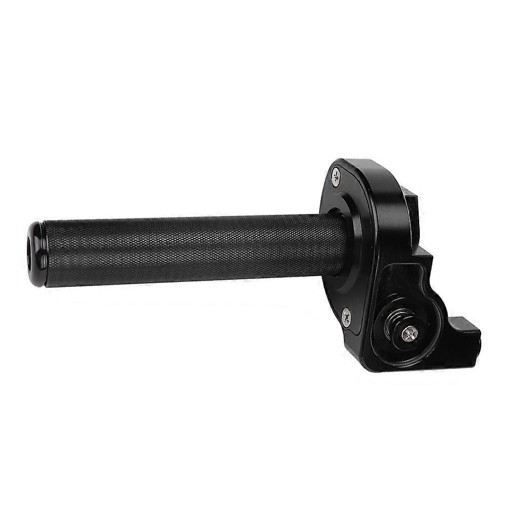 Durable Motorcycle Throttle Twist Grips 22mm Grip Accelerator Moped Refit Accessory Black E2U~01