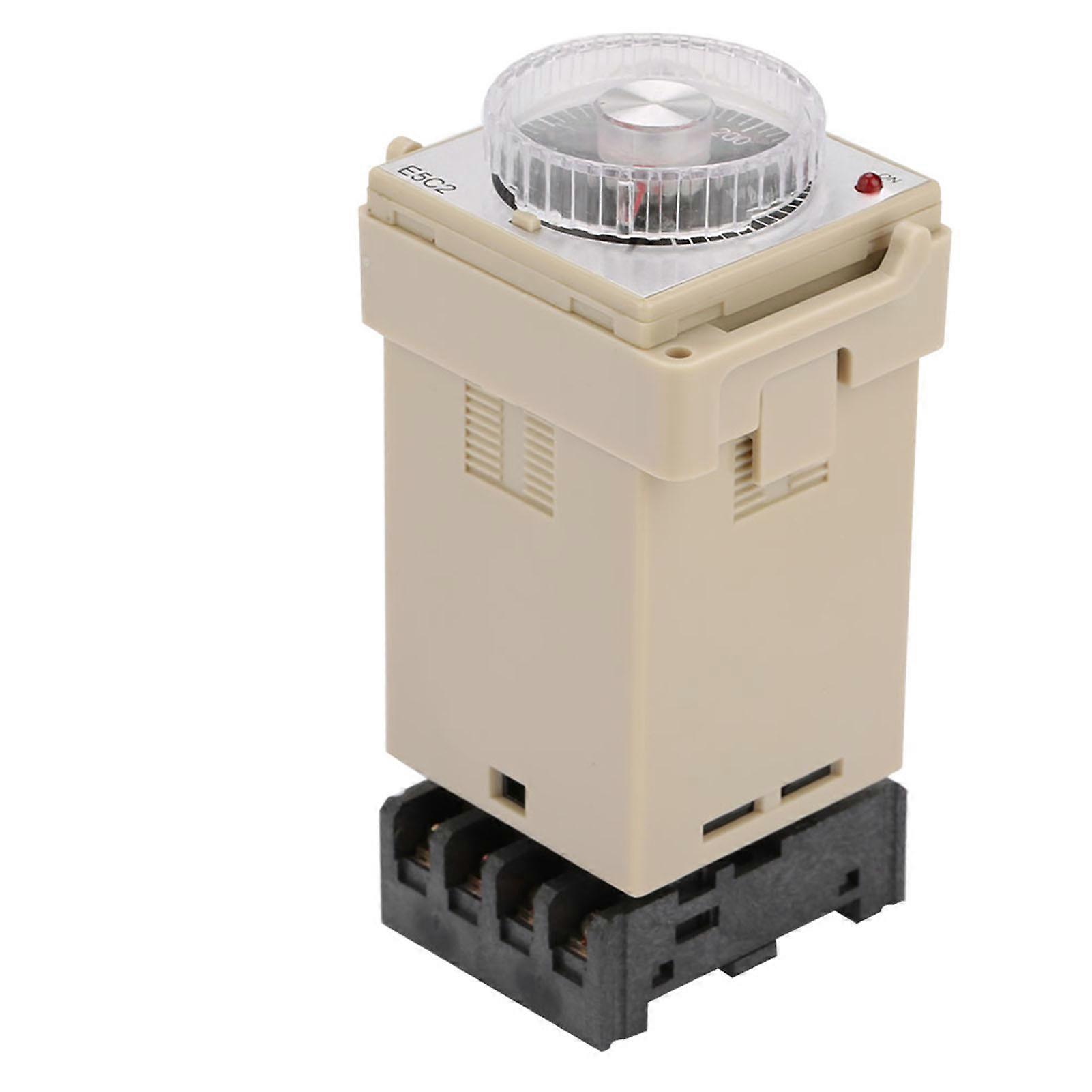 E5c2-r Analog Dial Temperature Controller Din Rail Type Temperature Control Instrument