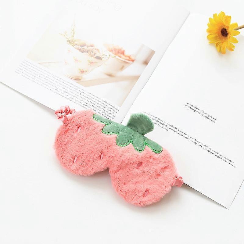 Fruit Plush Eye Mask