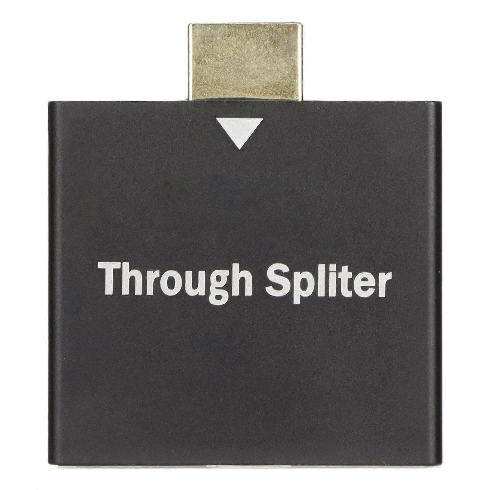 HD Multimedia Interface Splitter 1 in 2 Out 1080P HD Output Video Audio Synchronization On Screen Device