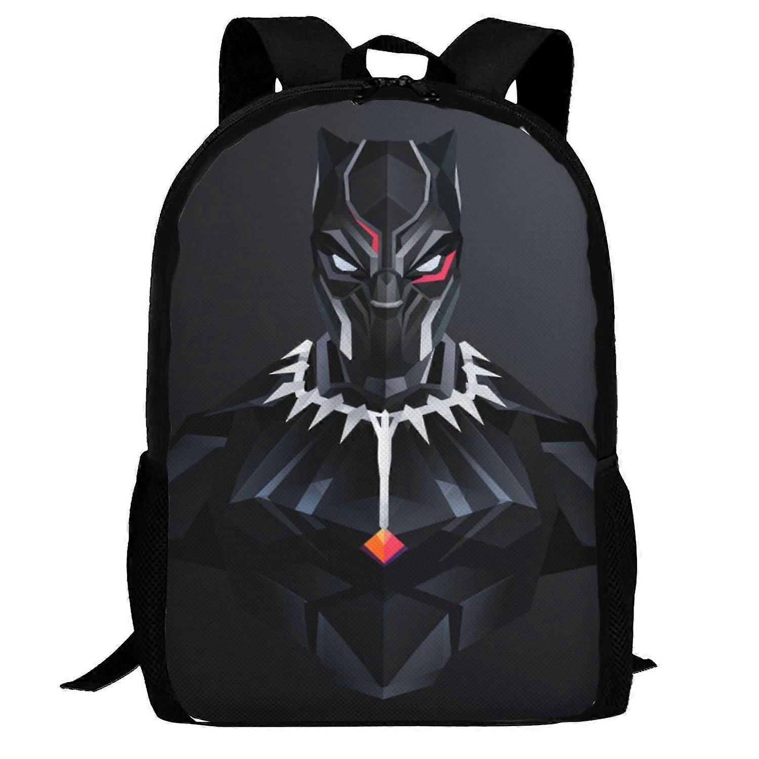 Black Panther Backpack,Laptop Backpack Lightweight Casual DaypackMulti-Function Travel Backpack