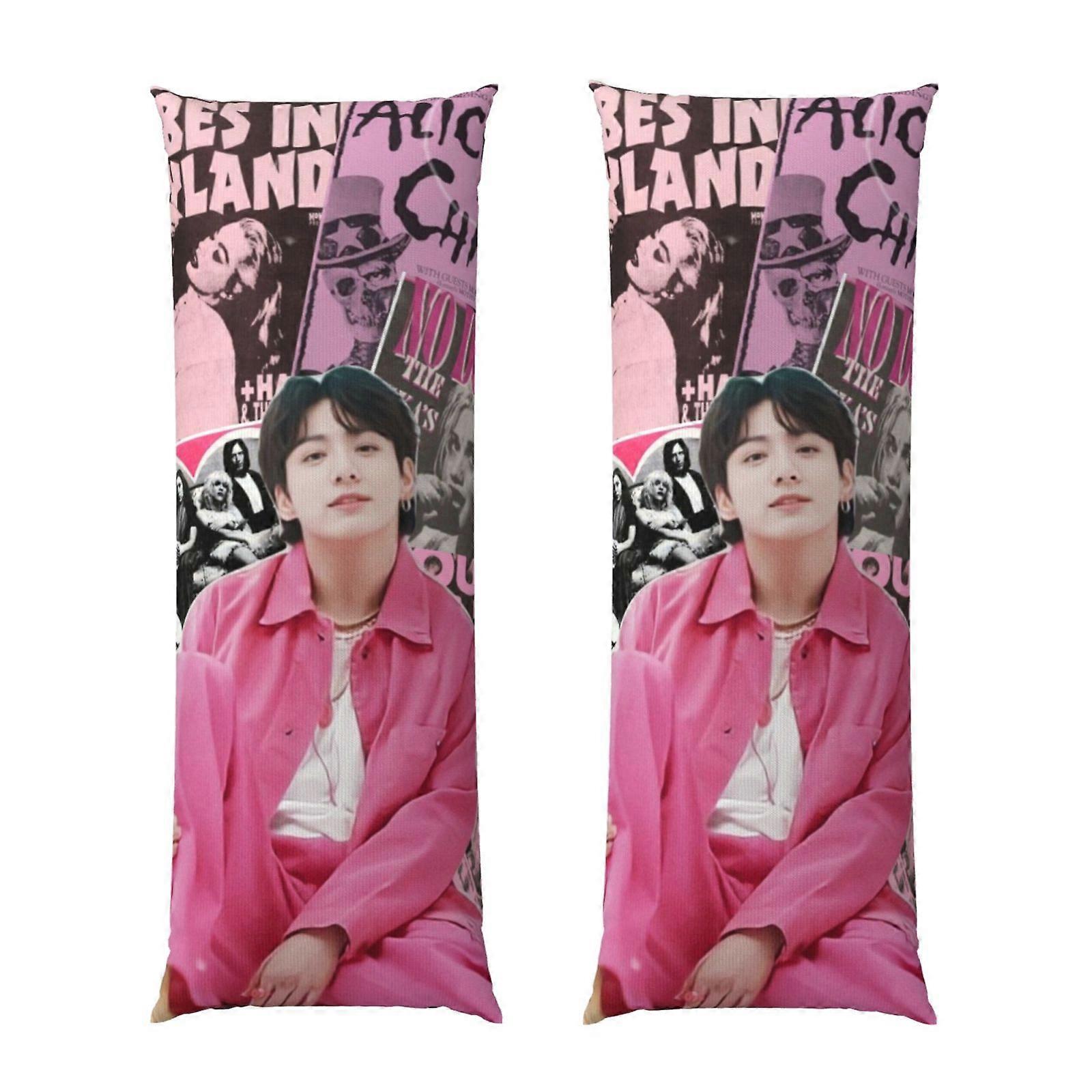 BTS Jung Kook (83) Lichaam kussensloop BTS Jung Kook (83) Full Size Kussensloop-ML1567