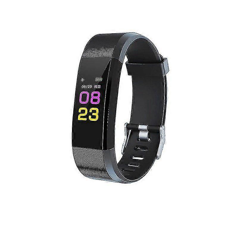 id115 plus activity wristband with color display-black