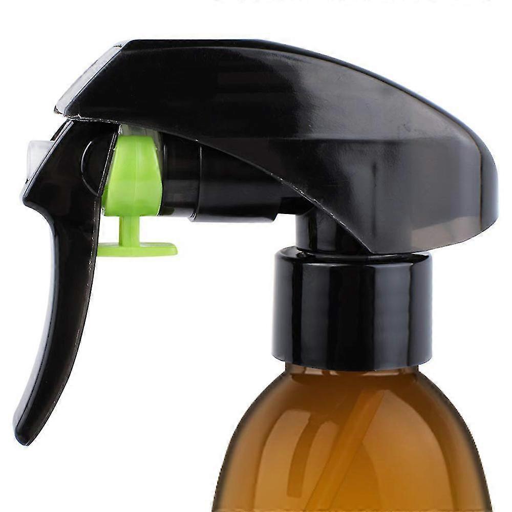 2pcs empty pet spray bottles,7oz refillable container for essential