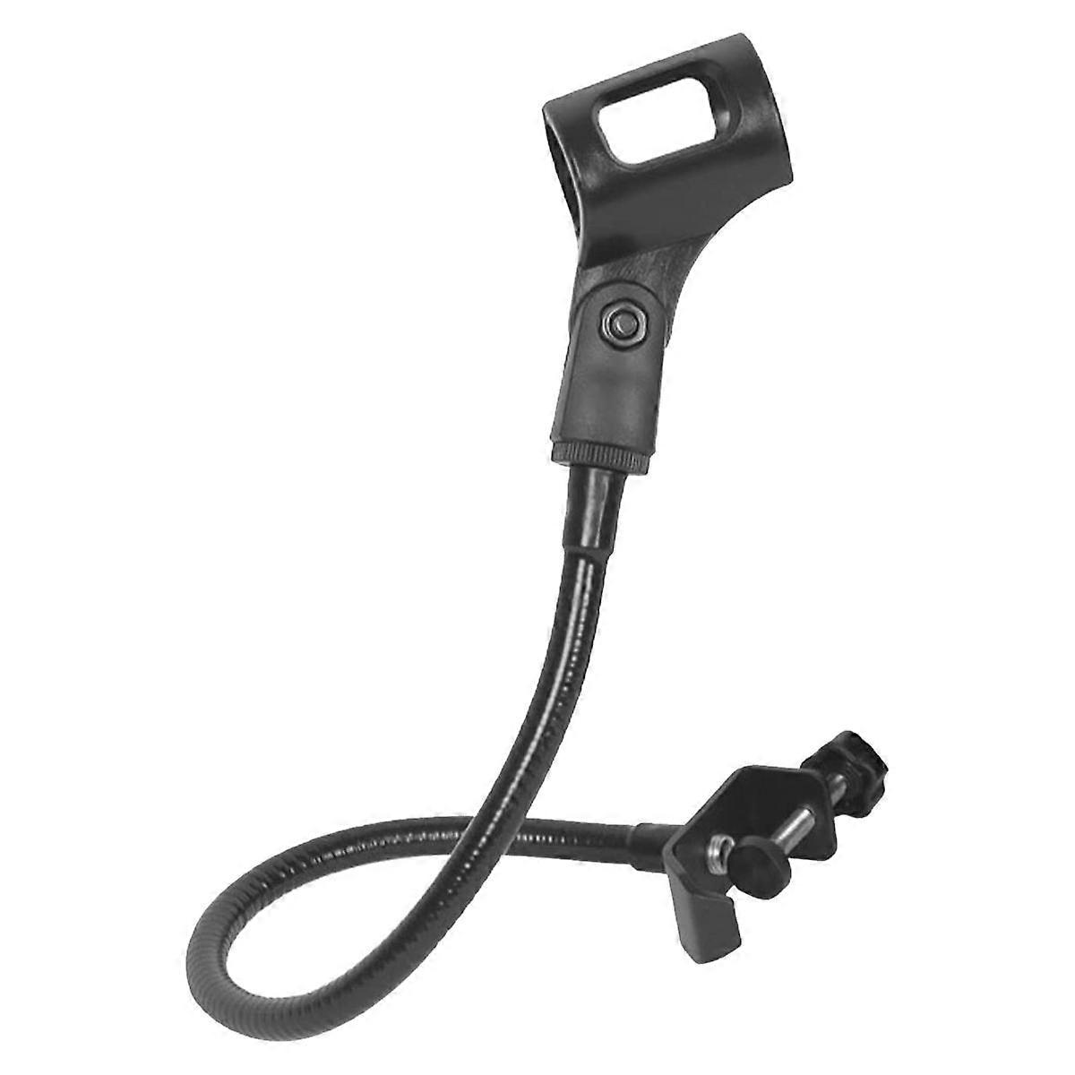 Mikrofonstativ Flexibelt svanhalsmikrofonstativ Justerbart skrivbord Mikrofonarmstativ med klämma
