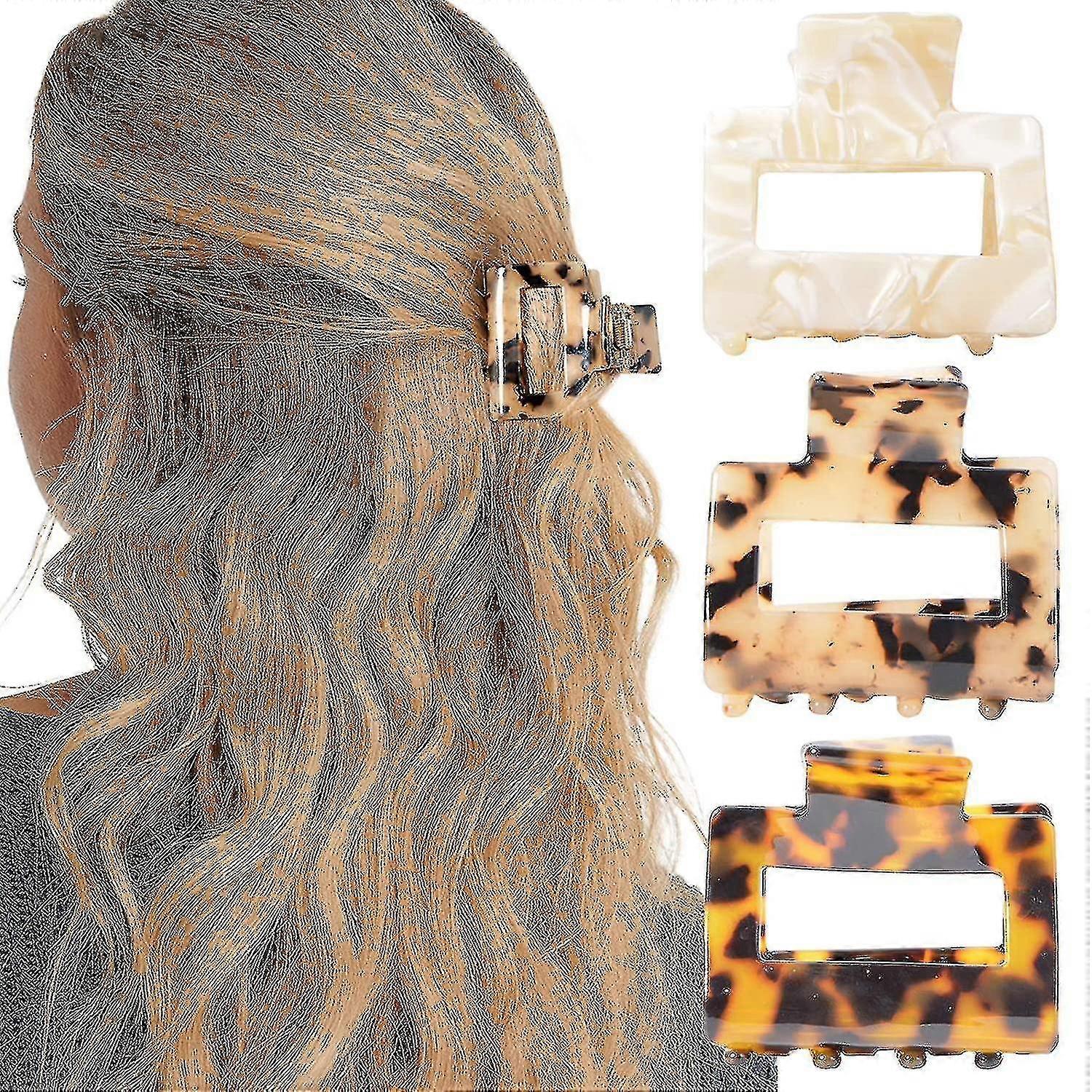 Headband Tortoise Shell Ponytail Cuffs Elastic Hair Band Hair Tie Leopard French