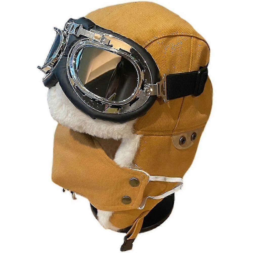 Winter Hat Keep Warm Unisex Winter Trapper Aviator Trooper Earflap Ski Hat