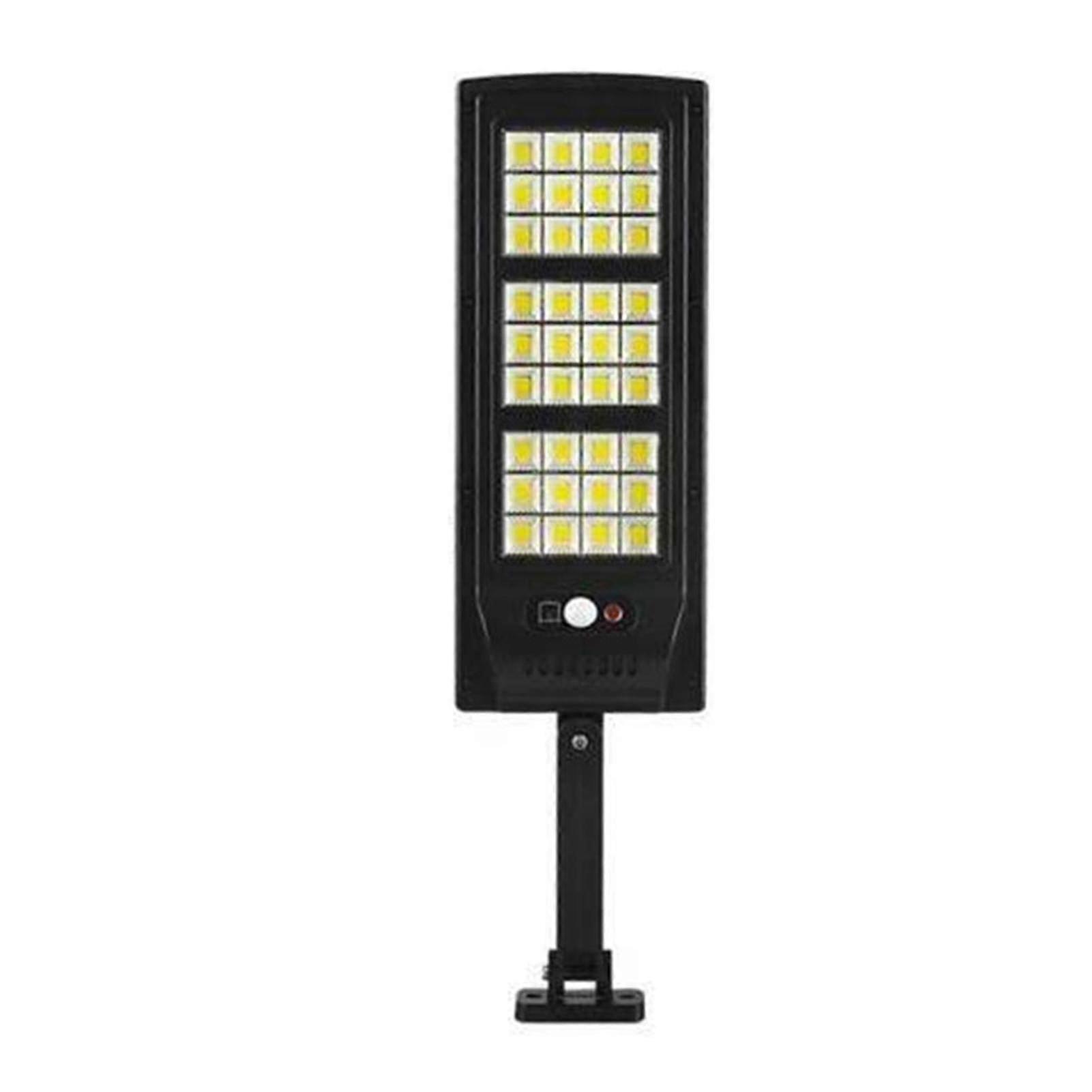 Solar Led Lamp 6000k Street Light With Remote Control 3 Function Human Body Induction Light Outdoor