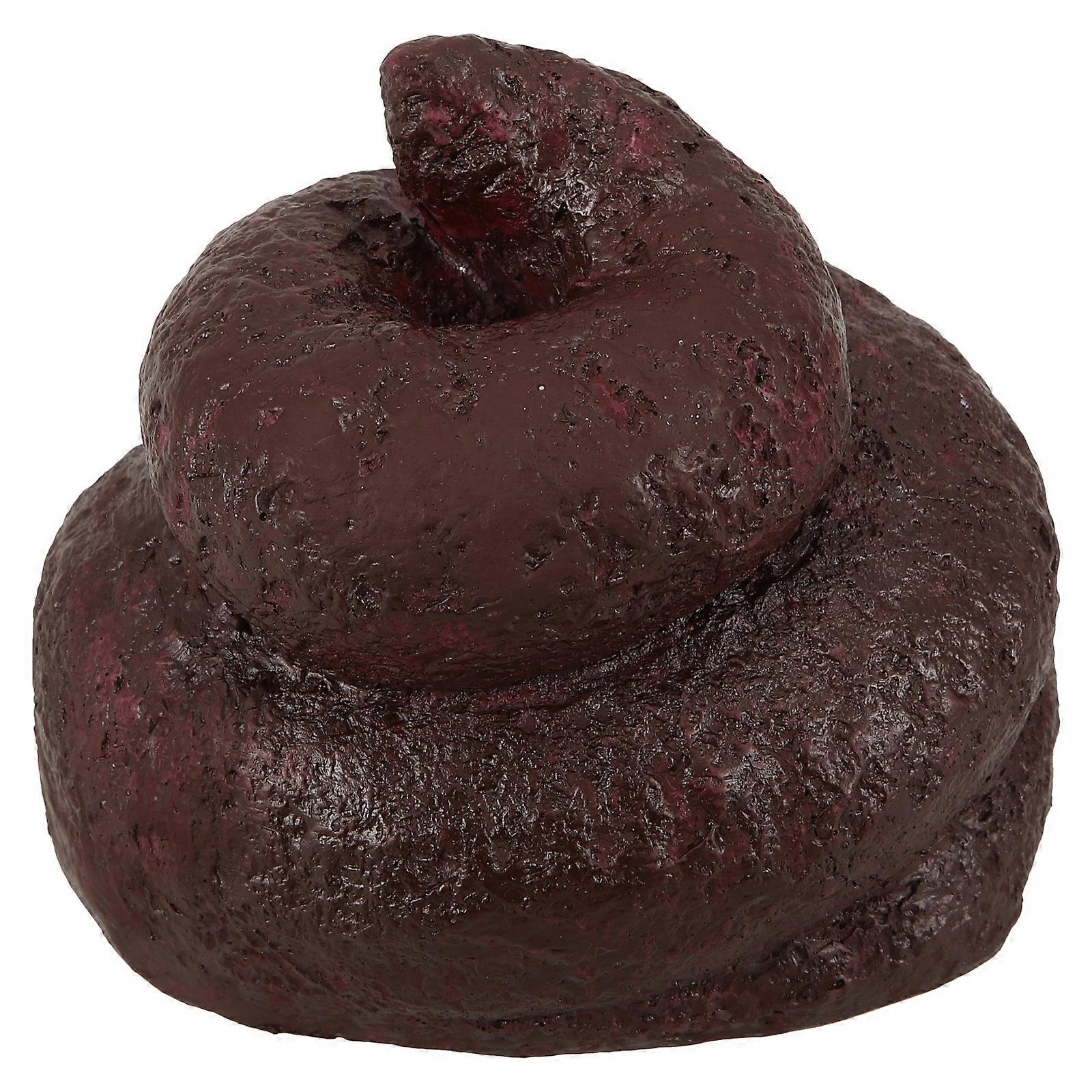 Cache-clés Boîte extérieure Simulation Caca Boîte décorative pour clés de rechange Clés de jardin Porte-clés caché