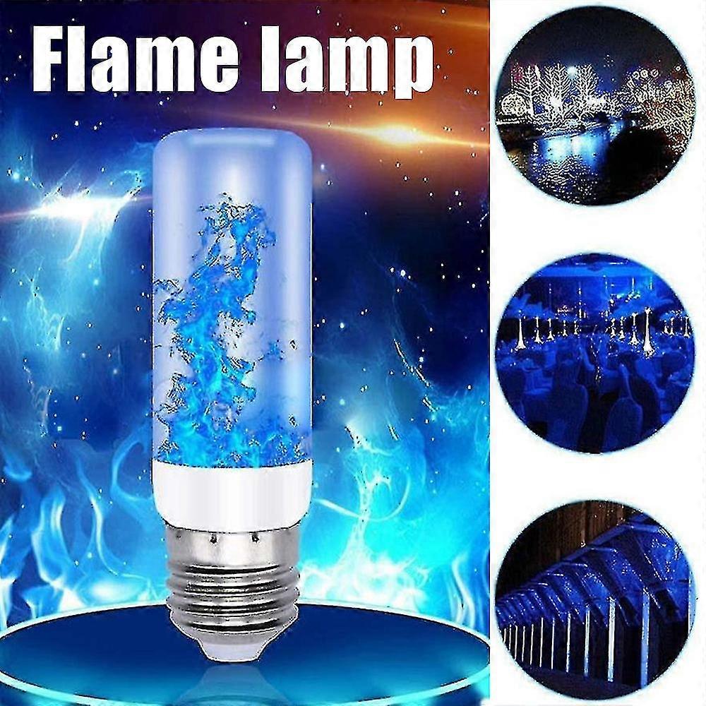 Led Flame Effect Light Bulbs 3 Modes Flickering Fire Light Bulb E27 Standard Base