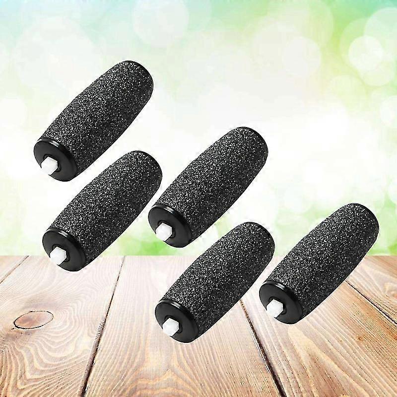 5pcs Extra Coarse Replacement Roller Refill Heads Electronic Foot File In Bulk