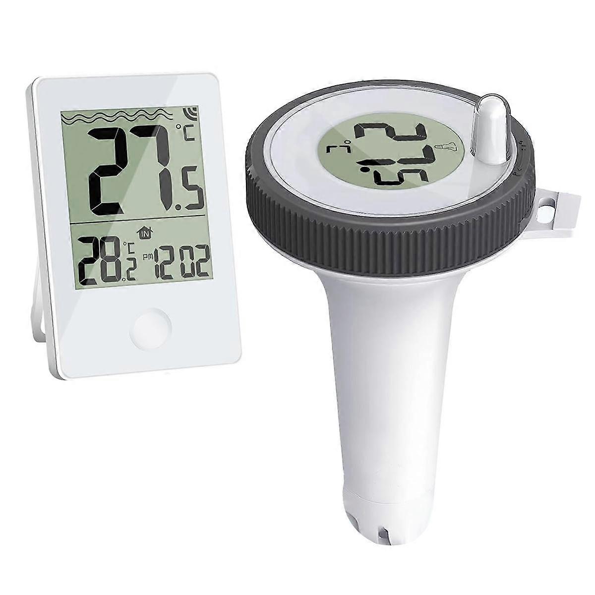 Swimming Pool Thermometer Floating Easy Read, Digital Pool Thermometer for Swimming Pools,Hot Tubs