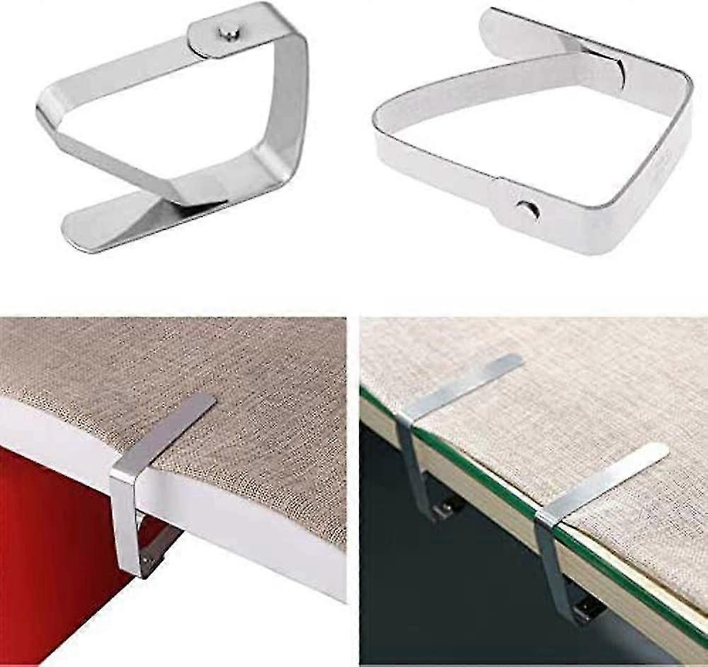 20 Pcs Tablecloth Clip, (silver)