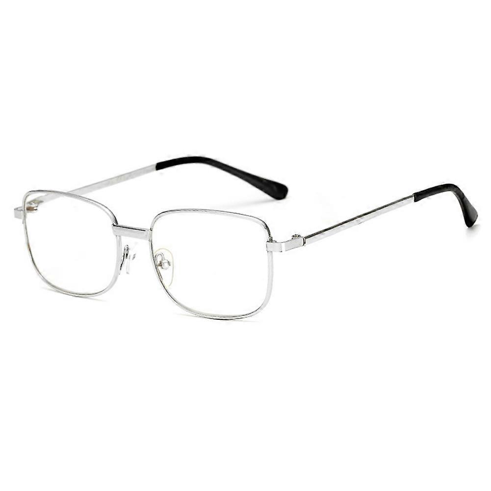 Monture en métal Lunettes presbytes Full Frame Lunettes de lecture claires Multifocus Computer Reader