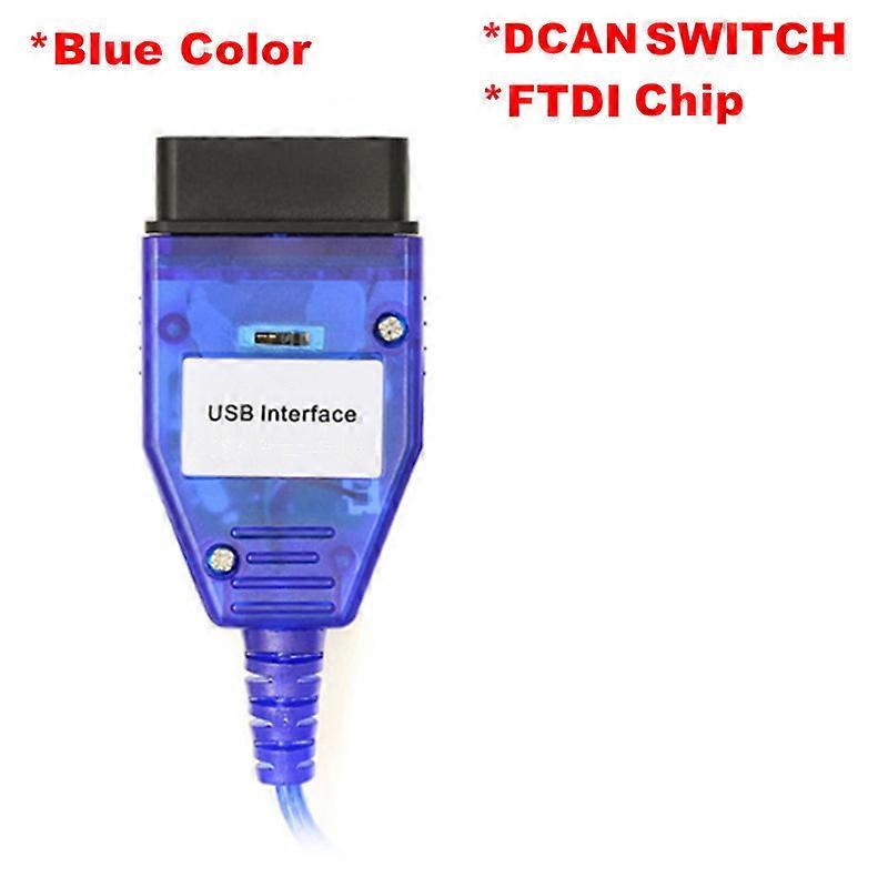 10pcs/Lot DCAN K+CAN FTDI Best Quality Auto Diagnostic Interface For BMW DCAN Ediabas Switch Control OBD2 Code Reader Tool