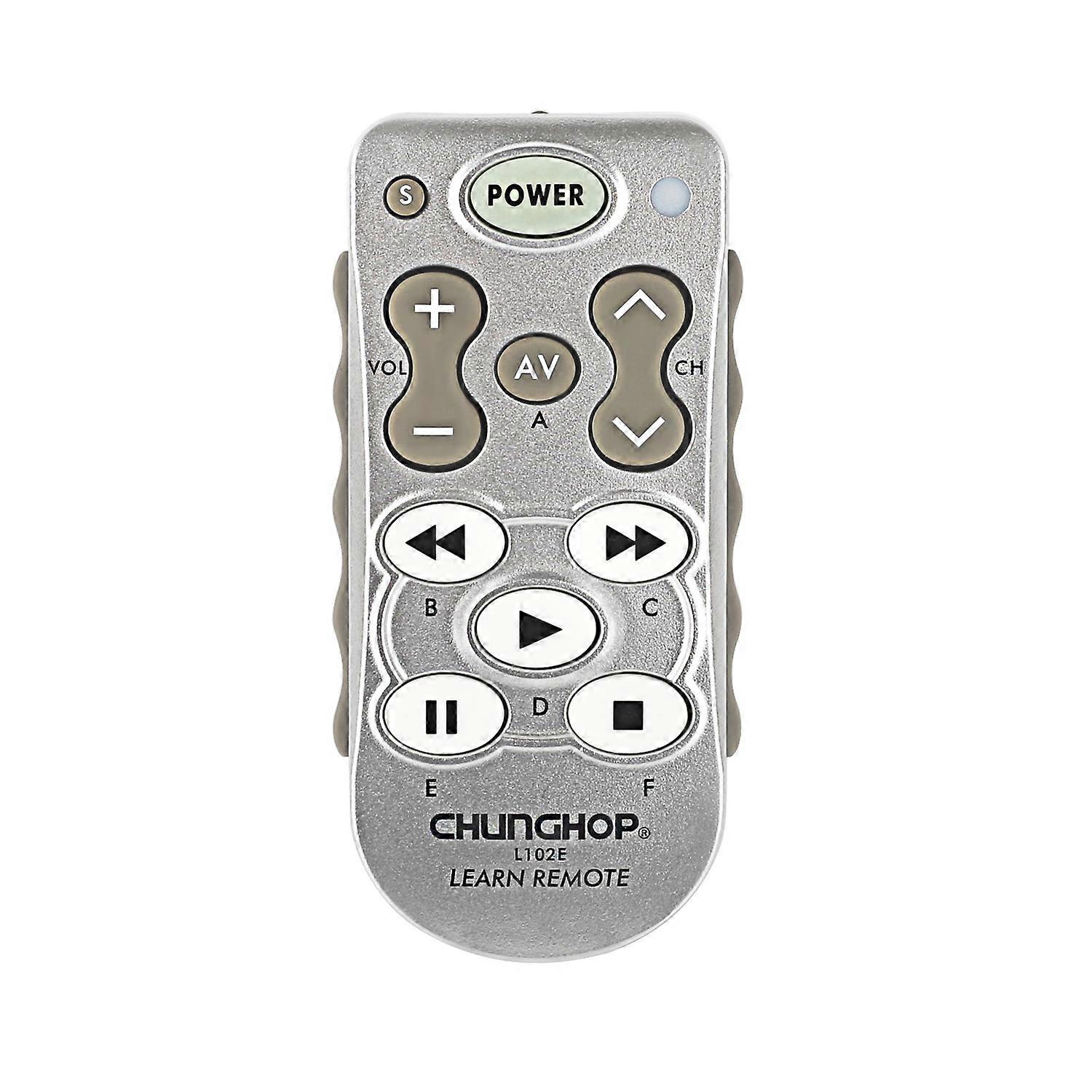 Universal 11 Key IR Learning Remote Control Use for TV/SAT/DVD/CBL/CD/DVB-T Copy Function CHUNGHOP L102E Controller