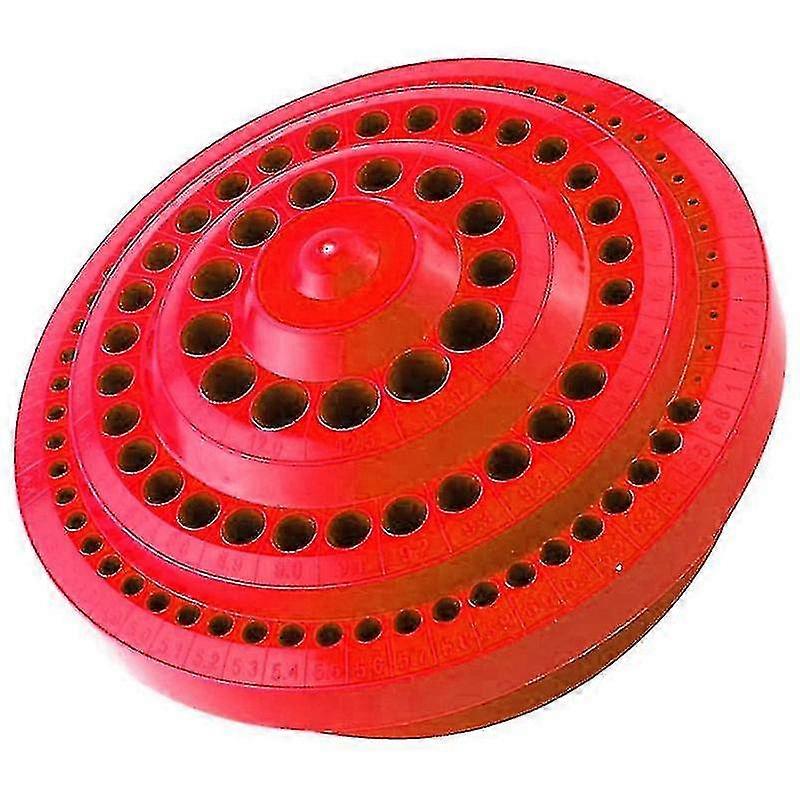 Compatible Withplastic Rotatory Nail Drill Bits Stand Displayer Organizer Container