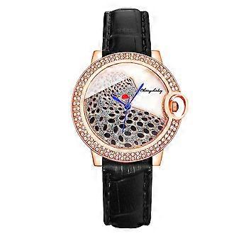 Orologio moda donna Orologio in acciaio inossidabile casual abito da polso gioielli in cristallo