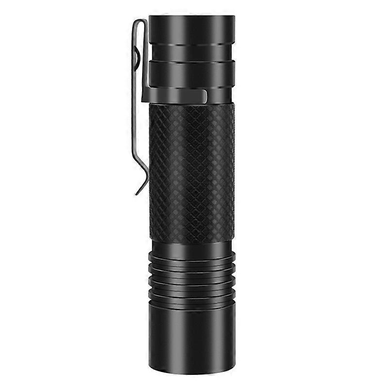 Strong light flashlight USB rechargeable built-in battery EDC mini flashlight outdoor emergency lighting
