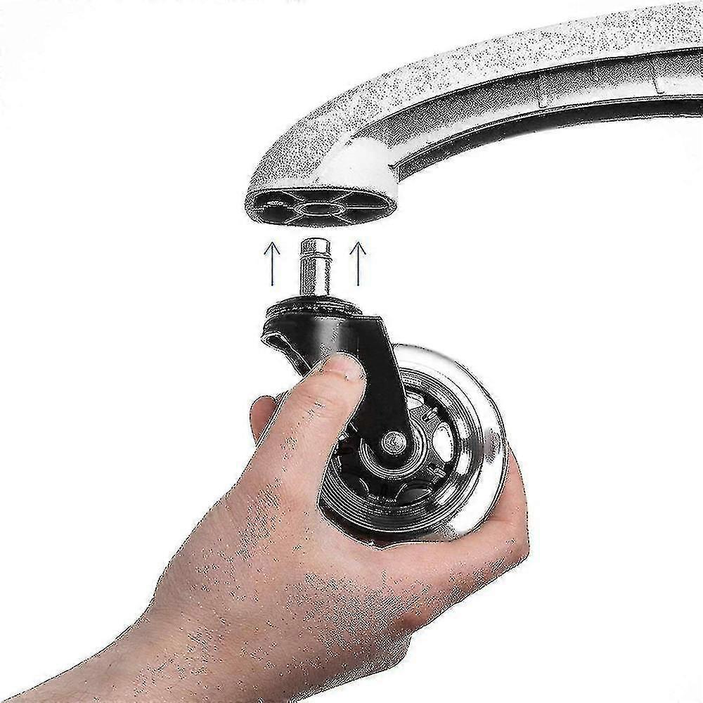 Office Chair Wheels Replacement 360 Rotation Chair Caster