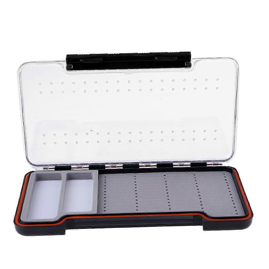 Super Slim Fly Fishing Box Foam Insert Magnetic Components Fly Box Case L