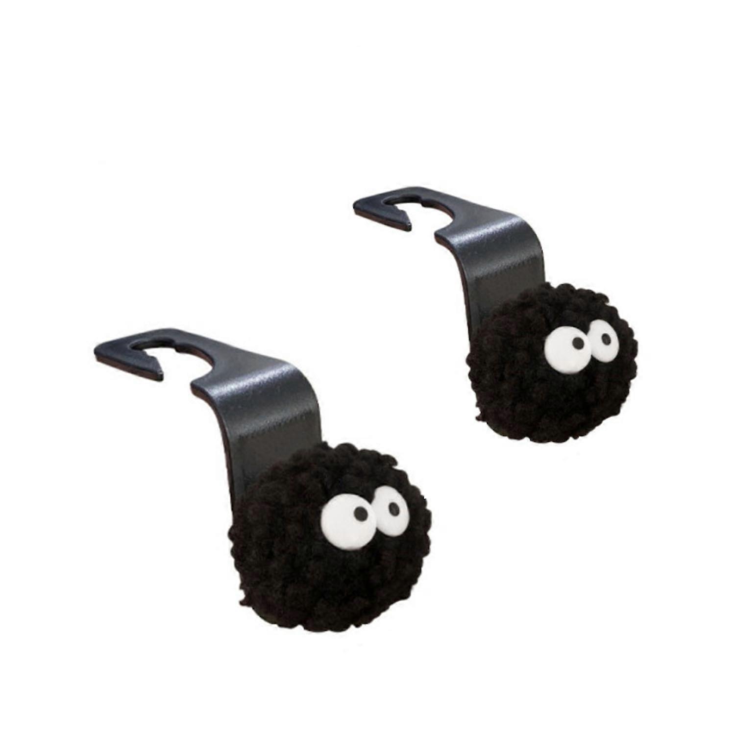 2 pieces cute hooks for the car seat back