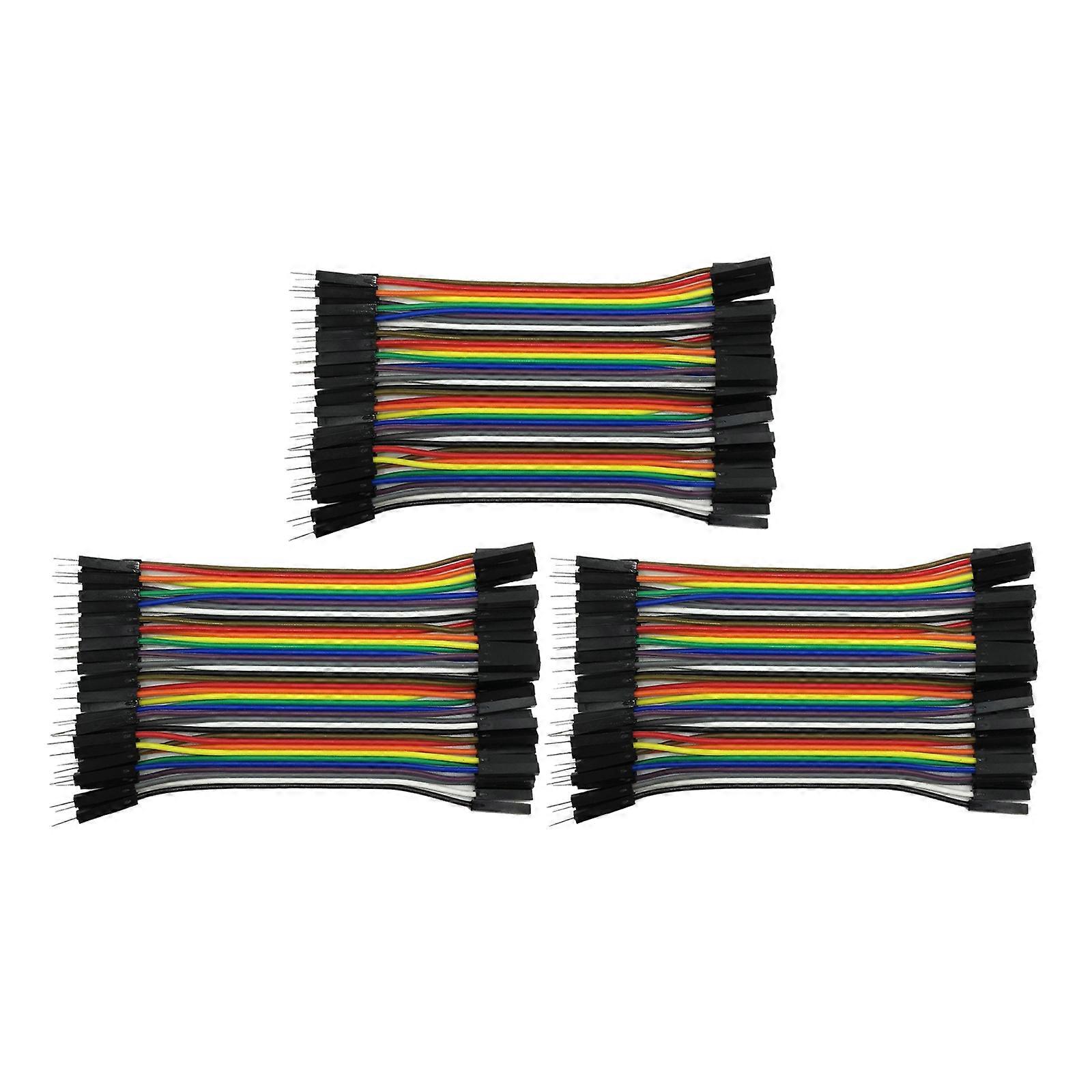 Dupont Jumper Wire Breadboard Jumper Wire Sortiertes Kit 120 Stück 10 cm