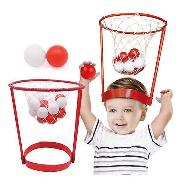 20個のボールとヘッドバスケットボールフープ調整可能なヘッドフープゲームシューティングボール屋外スポーツ子供子供教育