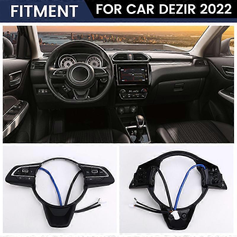 Car Multi-Functional Steering Wheel Cruise Control Buttons Music Volume Buttons for Jiminy Swifts N