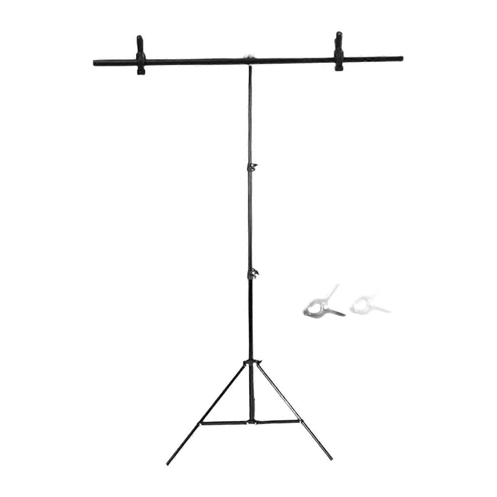 Photography Background Stand T Shape Backdrop Stand for Studio Party Wedding