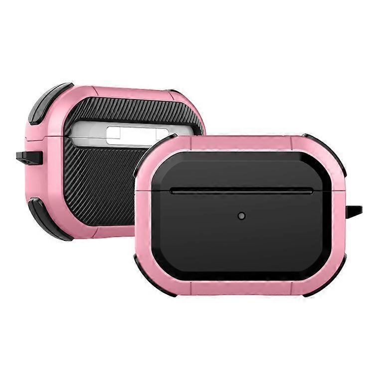 Suitable for Airpods pro2 headset case, translucent TPU headset case,Pink