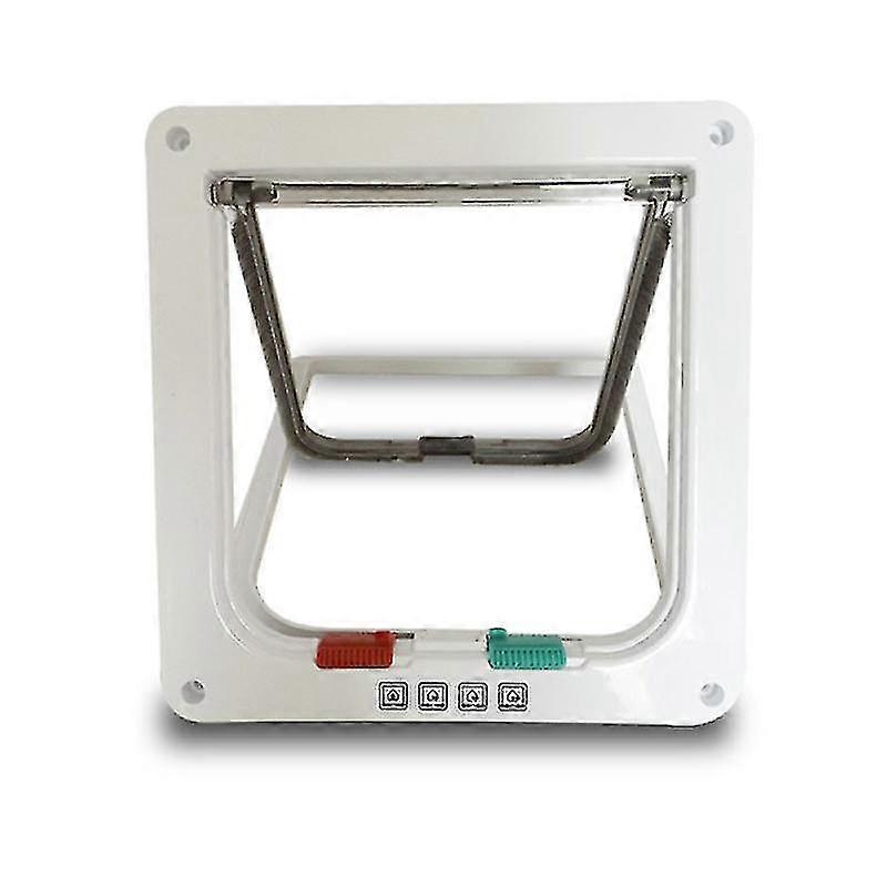 1pcs Dog Cat Flap Doors With 4 Way Lock