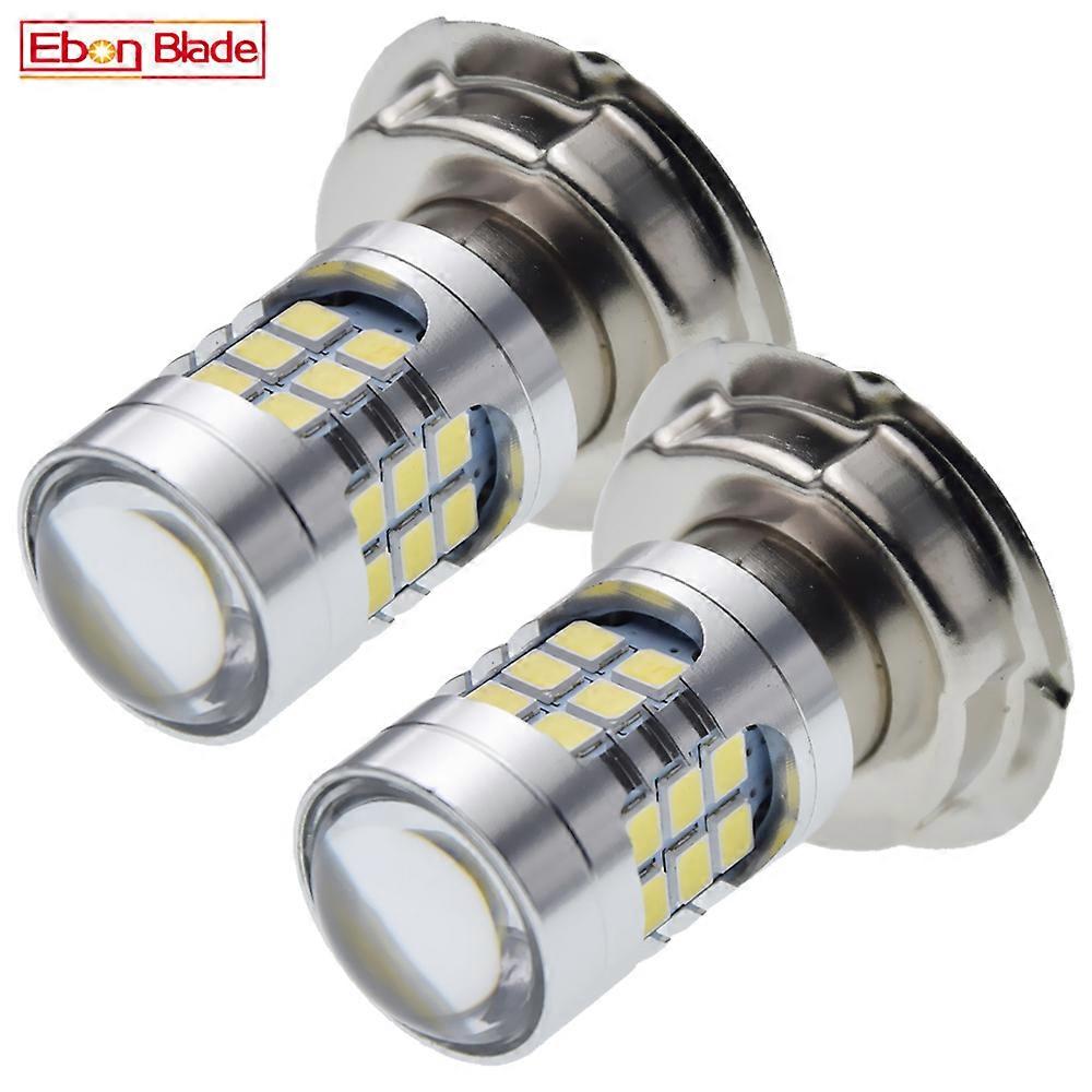 Ζεύγος P26S Μοτοσικλέτα LED Προβολέας Λάμπα 6V 12V AC Motobike Προβολέας Moto Scooter Μοτοποδήλατο ATV UTV Φως Cafe Racer Λάμπα Λευκό 6000K