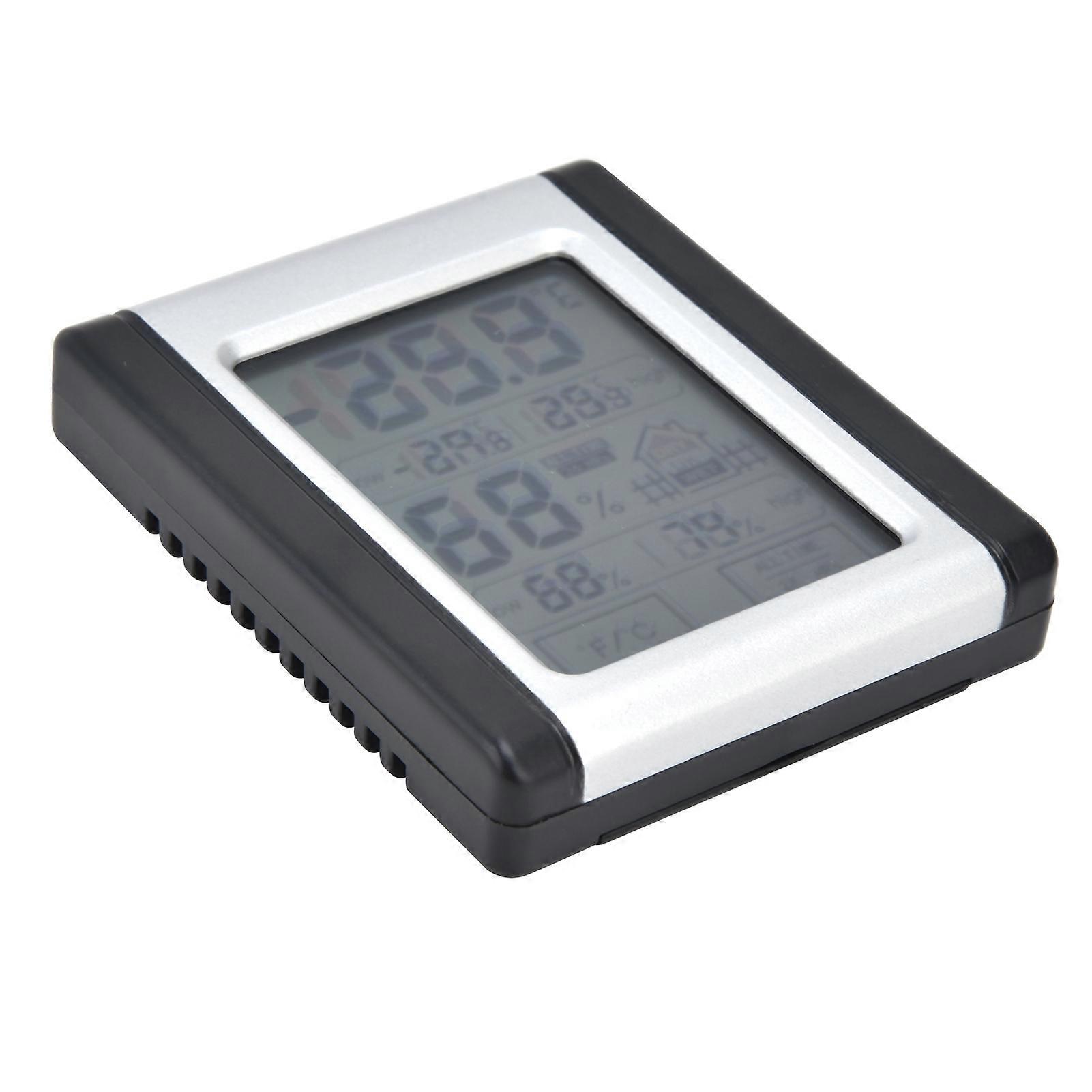 High Accuracy Digital Temperature Humidity Meter Touch Screen Thermometer Hygrometer for Home