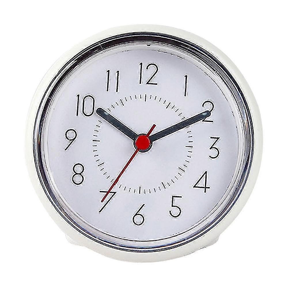 Bathroom clock modern kitchen with suction cup moisture-proof and fog-proof waterproof clock