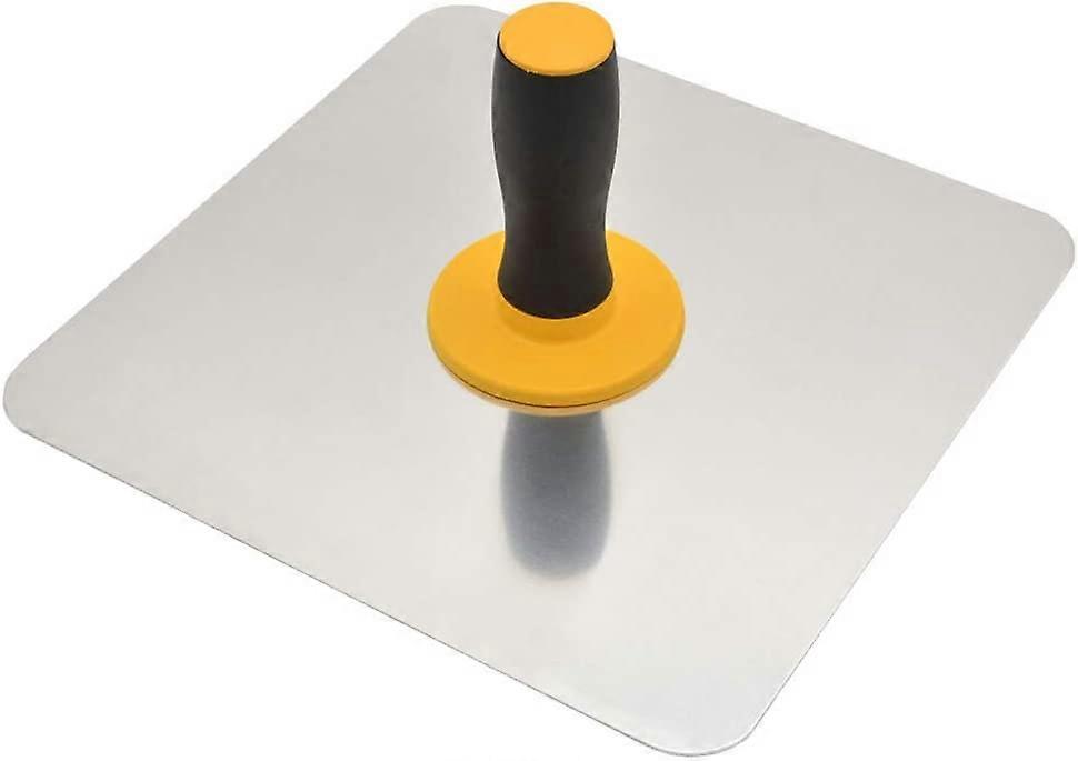 Aluminium Plastering Hawk with Soft Grip Handle, Plaster Mortar Board Holder Finishing Plastering Tool