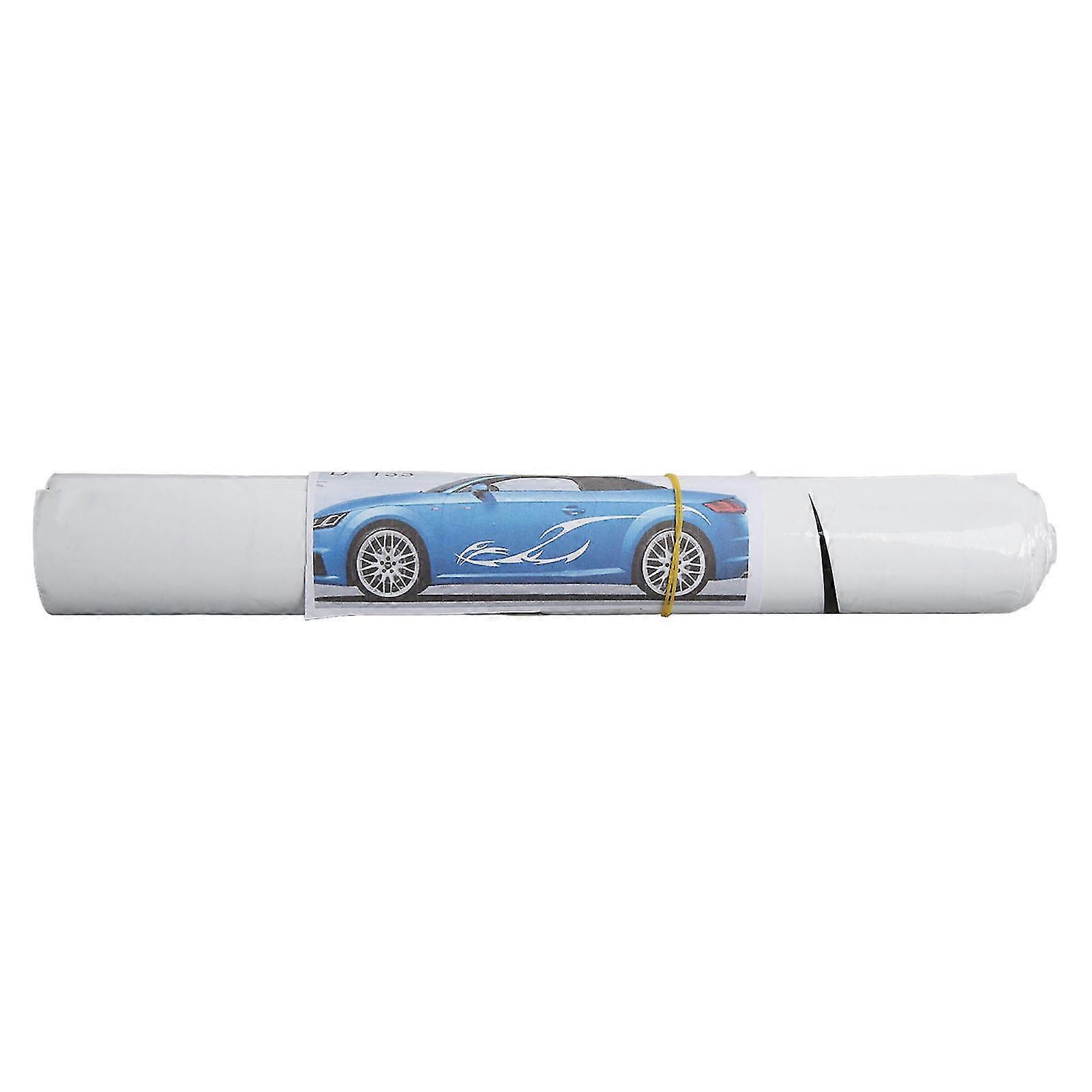Car Side Decal Sticker - 2PCS Flame Racing Sports Stripe Waterproof Universal compatible Vehicle