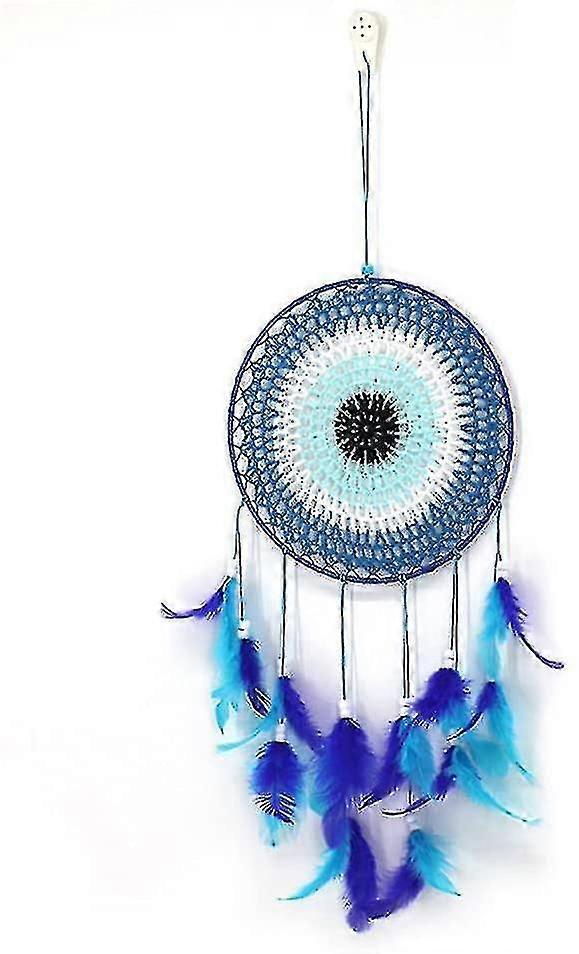 Feather Dream Catcher Hand-woven Wall Hanging