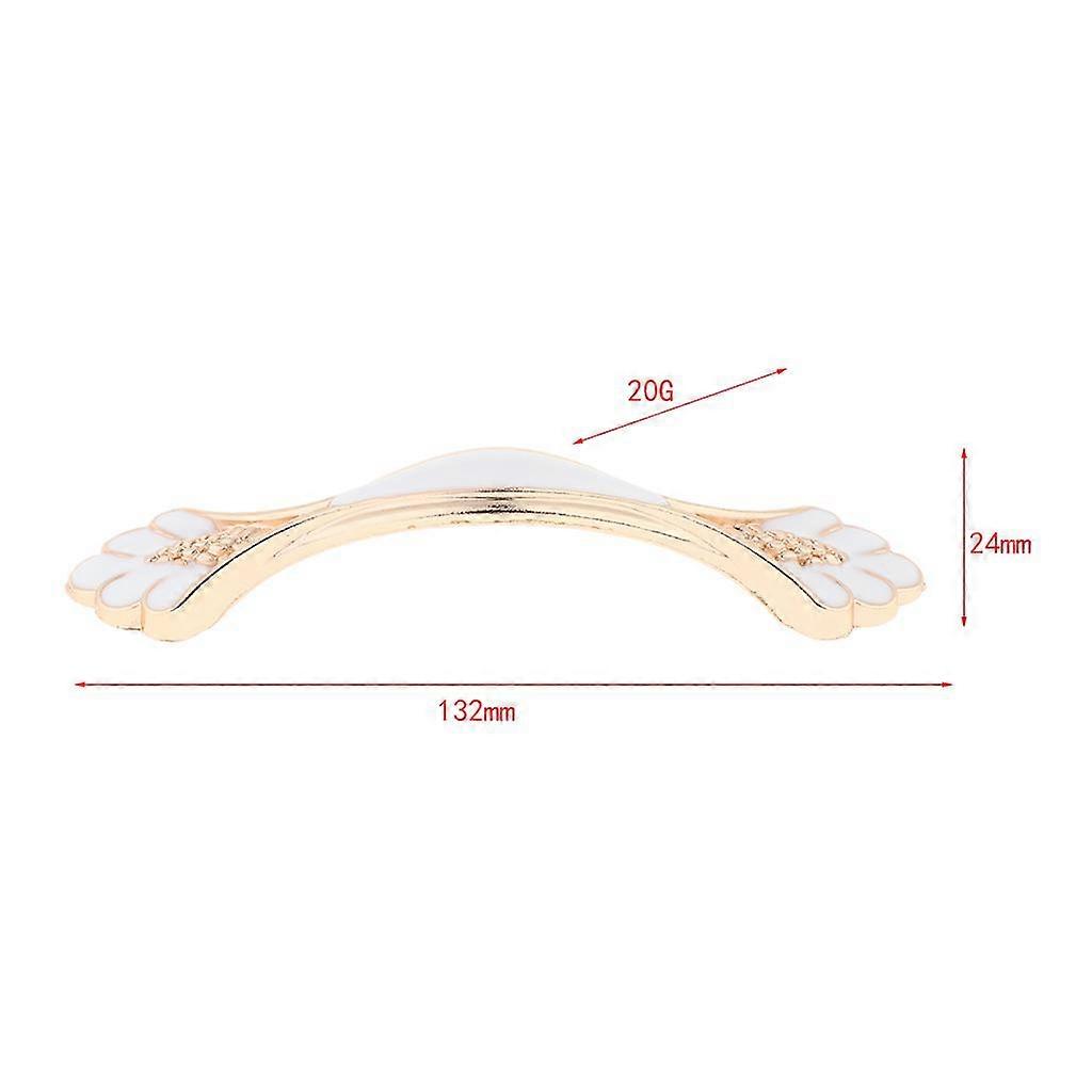 3x Arched Handle Pull,Classical Aluminum Alloy Metal Cabinet Knobs Cupboard