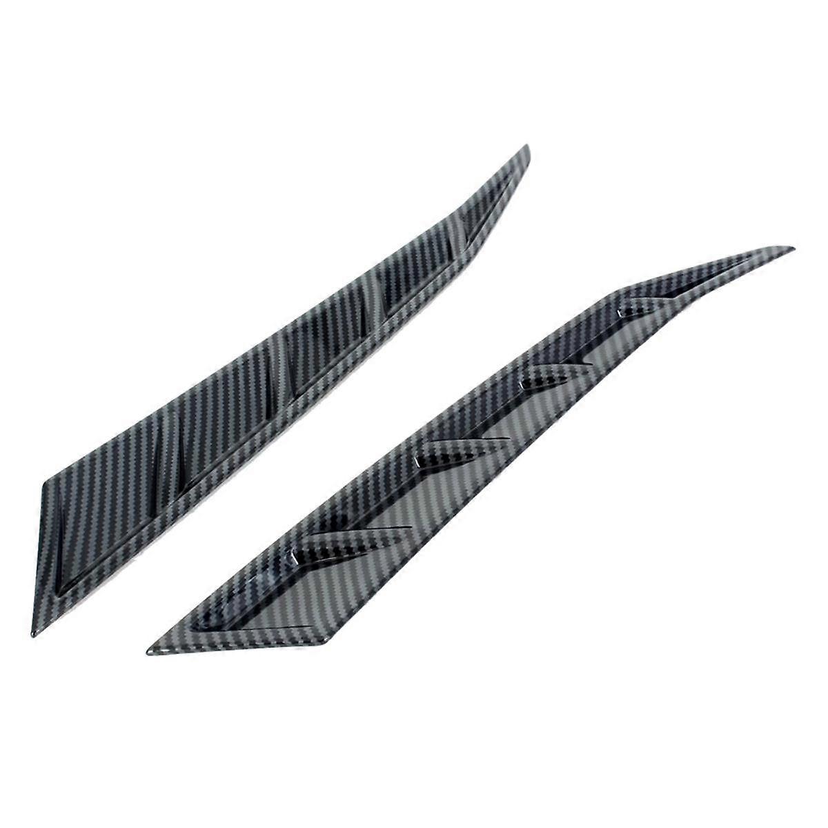 For DN8 2024 Carbon Fiber Rear Bumper Spoiler Lower Side Air Vent Frame Cover Trim Accessories