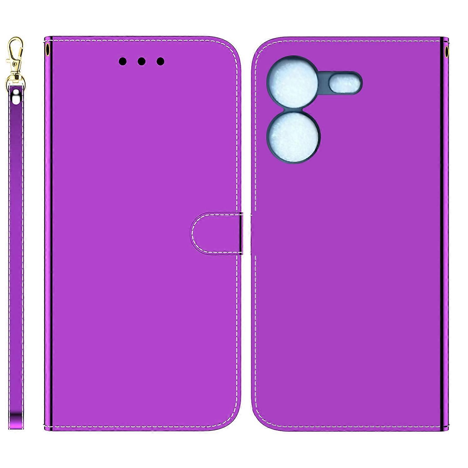 Imitated Mirror Leather Case For Tecno Pova 5