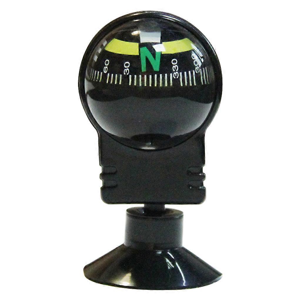 360 Degree Rotation Waterproof Vehicle Navigation Ball Shape Car Suction Compass