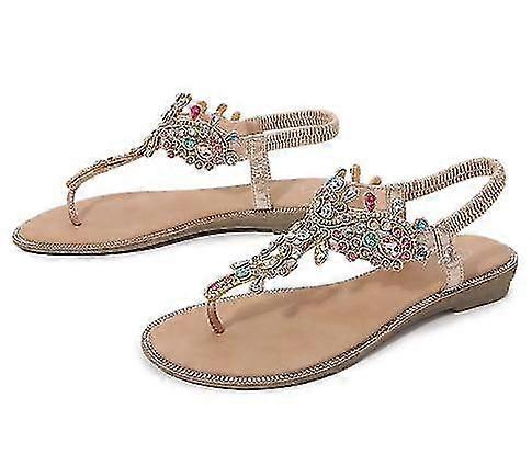 Rhinestone Sandals, Women's Flat Sandals,flip Flop