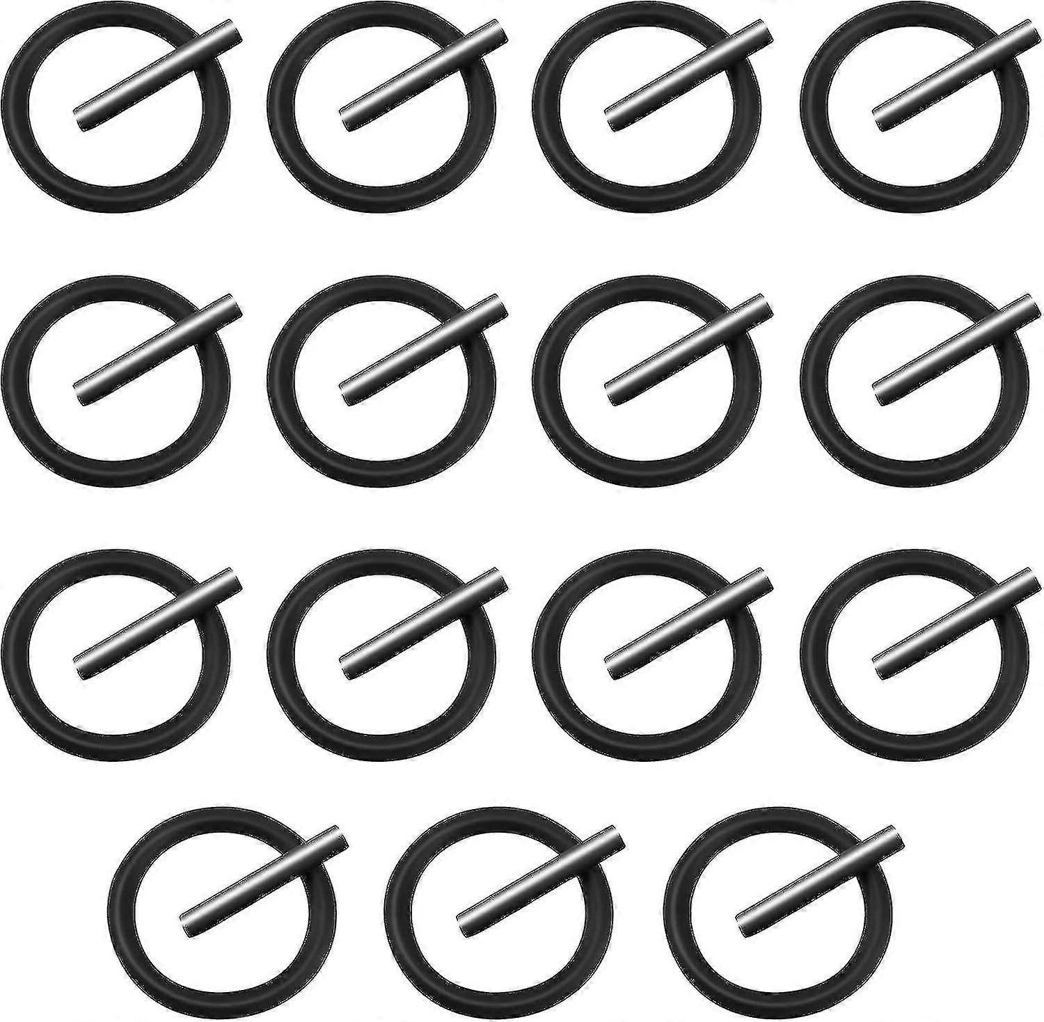 30 Pcs Replacement Pin And O-ring,4mm Impact Ring And 3x25mm Socket Pins For 1/2" Impact Socket Scaffolders For Impact Wrench(15 Pairs)